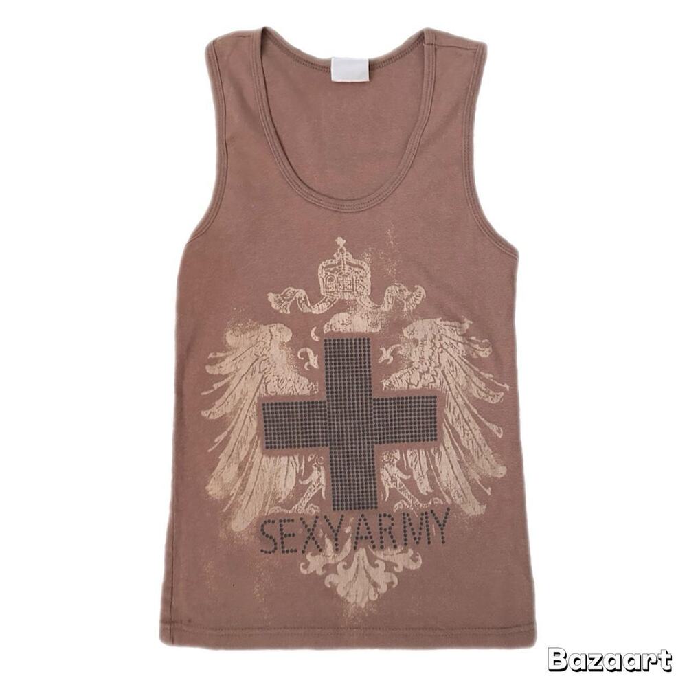 Y2k sexy army top